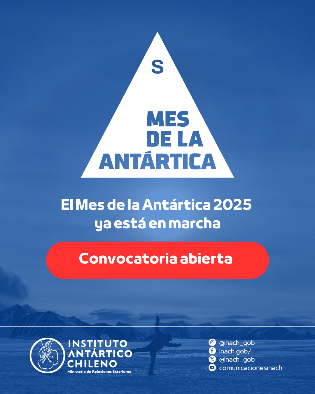 gráfica mes de la Antártica
